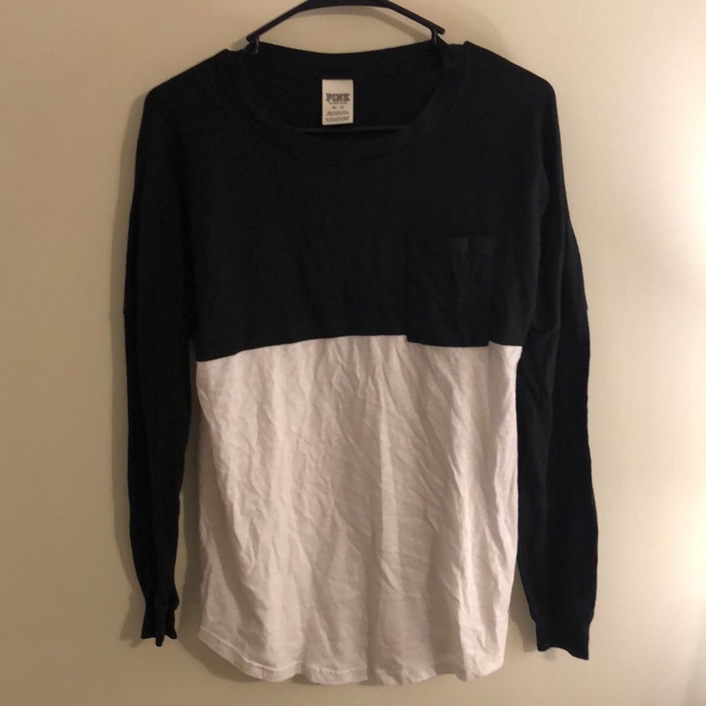VS Pink Long Sleeve Tee Shirt